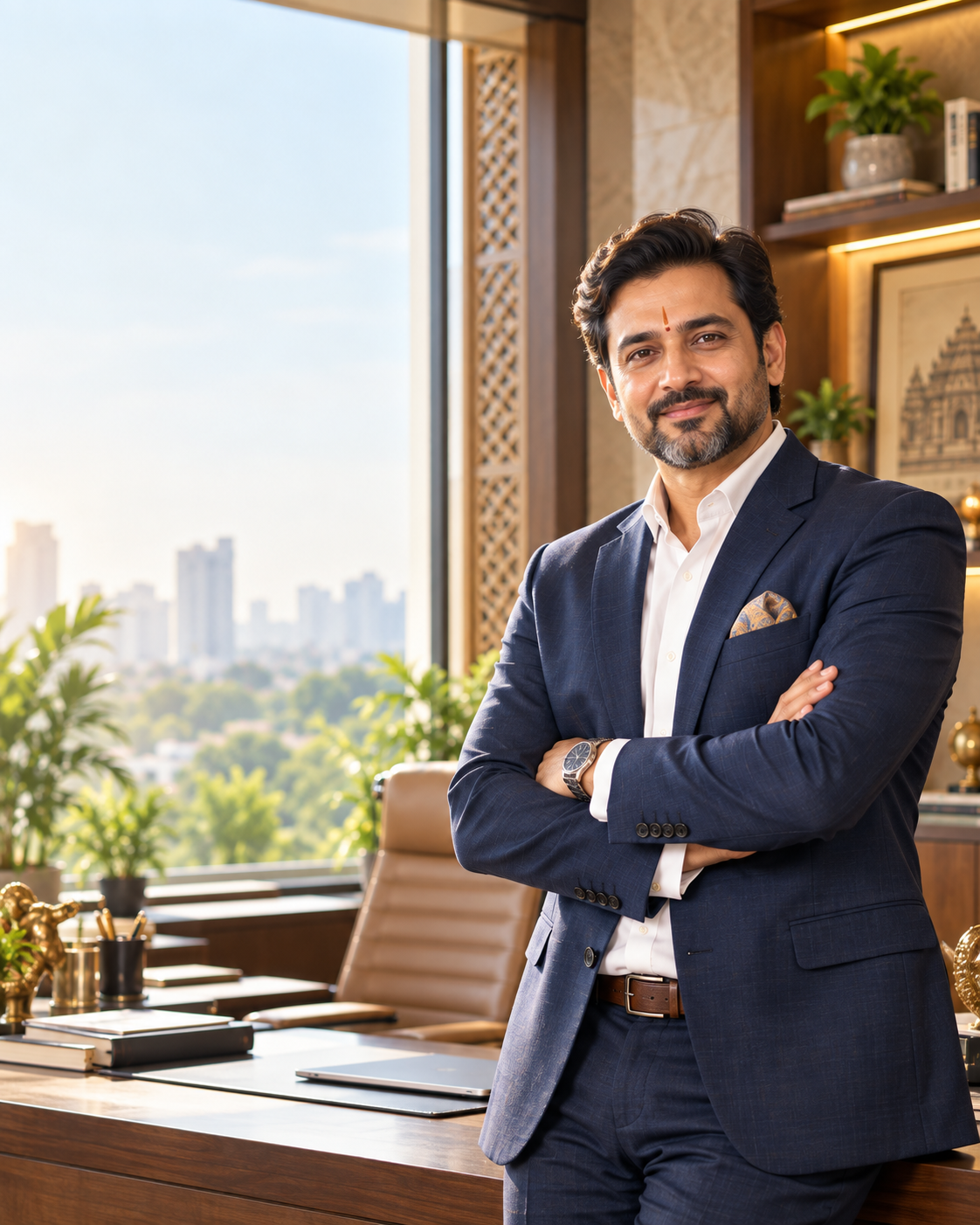 Brahmin entrepreneur and business owner